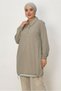 Shirt Collar Tracksuit Tunic 46772
