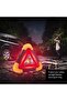 10W LED Emergency Triangle Lamp with COB Light, Solar Panel, USB Charging & Warning Light - 5