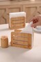 Bamboo Rectangular 2-Piece Napkin Holder - 2