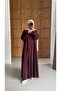 Women's Hijab Modal 2-Piece Set Wide-Legged Trousers - Shirt Oversized Comfortable Fit