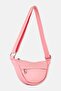 Women Rounded Shoulder Bag, Pink - 2
