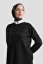 Striped Basic Knitwear Cardigan Black - 4