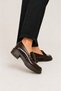 Orthopedic Buckle Office Women's Casual Shoes Brown - 2