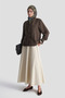Ruffled Basic Robe Beige - 8