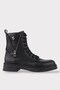 Non-Slip Sole Zippered Boots Women's Boots Black