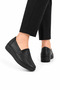 Orthopedic Comfortable Special Size) Mother Women's Daily Shoes (40-41-42-43 Size) Black - 4