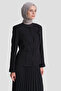 Stylish Suit with Accessories Black - 4