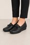 Women's Orthopedic Lightweight Non-Slip Sole Mother's Casual Shoes Black - 4