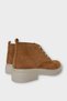 Nubuck Rubber High Sole Women's Boots Tarçin - 3