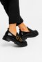 Orthopedic Double Buckle Office Women's Casual Shoes Black - Black - 4
