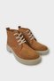 Nubuck Rubber High Sole Women's Boots Tarçin - 2