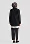 Striped Basic Knitwear Cardigan Black - 7