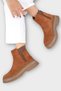 Suede Women's Boots with Side Elastic Taba - 5