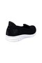 Memory Form Orthopedic Sole Women's Casual Shoes Black-White - 7