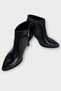 Goblet Heel Zippered Women's Boots (8cm) Black - Black - 6