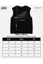 Testo Printed Relaxed Fit Sleeveless Sports T-Shirt - 3