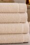 Viona 4-Piece Bath Towel Set - Hand and Face Towels - Dowry - Gift 100% Cotton - 2
