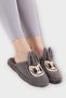 Warm Winter Women's House Slippers with Cute Rabbit Figure Fume - 4