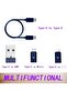 مجموعة محولات USB متعددة الاستخدامات: اشحن، نقلِّ، وقم بالسفر بكفاءة! محول USB C إلى iOS، وType C، وMicro - 2