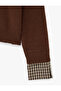 Layered Shirt Collar Long Sleeve Knitwear Sweater - 7