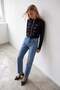 Women's Black Button Detailed Blazer Jacket Alc-X15660 - 3