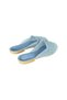 Lace Embroidered Women's Slippers Blue - 5