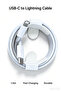 كابل شحن سريع من نوع USB‑C إلى Lightning بطول 1.5 متر - 2