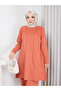 Cold Yarn Self-Flower Patterned Tunic - 2