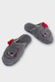 Hellokitty Figured Warm Winter Women's House Slippers Smoked - Red - 7