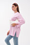 Oysho Tunic with Slits on the Sleeves and Skirt Cuffs - 4