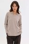 Women's Polo Collar Beaded Embroidered Lycra Blouse Beige - 5