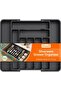 Cutlery Box for Drawers, Adjustable Plastic Organiser Kitchen Depth 38 cm, Cutlery Insert 7-