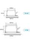 100 PCS Adhesive Cable Clips White (Small & Large), Upgraded Wall Wire Holder for Cord Organizer Cab - 3