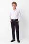 Boy's Button-Down Collar Long Sleeve Shirt - 4