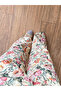 Yellow-Pink Floral Patterned Denim Trousers - 2Y251033 - 3