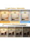 Wireless Picture Light with Remote Control, Battery Operated Painting Light with Dimmable & Timer,18 - 4