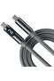 كابل USB C إلى USB C بقوة 240 واط مع شاشة عرض V/A/W، كابل شحن سريع من النوع C، نقل بيانات بسرعة 480 ميجابت في الثانية، شو