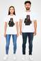 Kane Unisex Printed White T-Shirt - Tshirt - 4