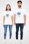 Hockey Printed Unisex White T-Shirt - Tshirt - 4
