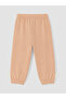 Lcw Baby Brown Embroidered Ruffle Baby Girl Set - 7