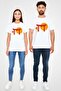 Om Printed Unisex White T-Shirt - Tshirt - 4