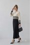 Women's Polo Collar Striped Tricot Tunic Dress - 3