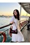حقيبة كتف نسائية منقوشة - 2