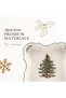 Spode Christmas Tree Devonia Tray 20cm / 8in - Square Serving and Presentation Plate - 7