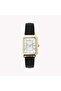 Women's Gold-Tone, Black Leather | TW2Y71900