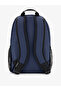 Navy Blue Logo Detail Backpack - 3