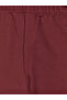 Burgundy Heart Printed Girls' Set - 6