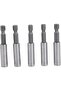 طقم رؤوس مفك براغي برو7 - 5 قطع - رؤوس سداسية الشكل للمثاقب الكهربائية، سريعة التحرير - 6