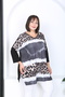 Women's Lycra Viscose V-Neck Plus Size Tunic - 3