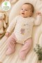 Baby Zibin Body with Booties, Natural Bamboo and Organic Cotton - 3